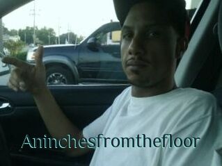 Aninchesfromthefloor