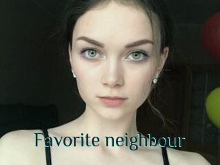 Favorite_neighbour